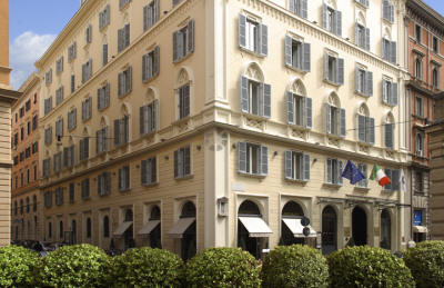 Empire Palace Hotel in Roma: Aussenansicht