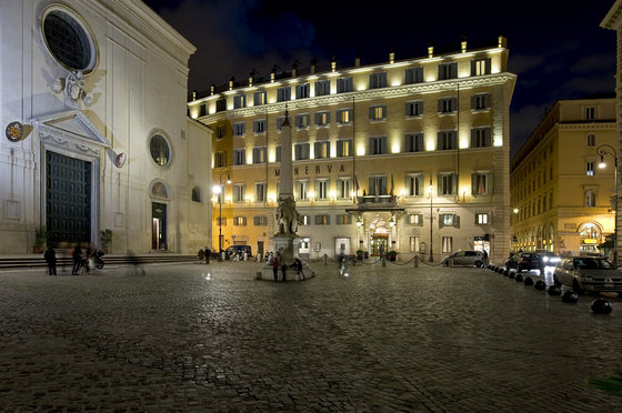 Grand Hotel de la Minerve in Rom: Aussenansicht