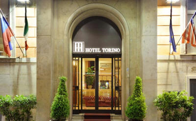 Hotel Torino in Roma: Aussenansicht