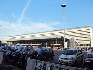 Aussenansicht Bahnhof Roma-Termini