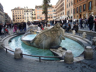 Fontana della Barcaccia: