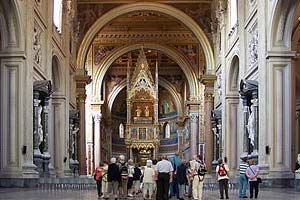 Chorraum und Apsis von San Giovanni in Laterano